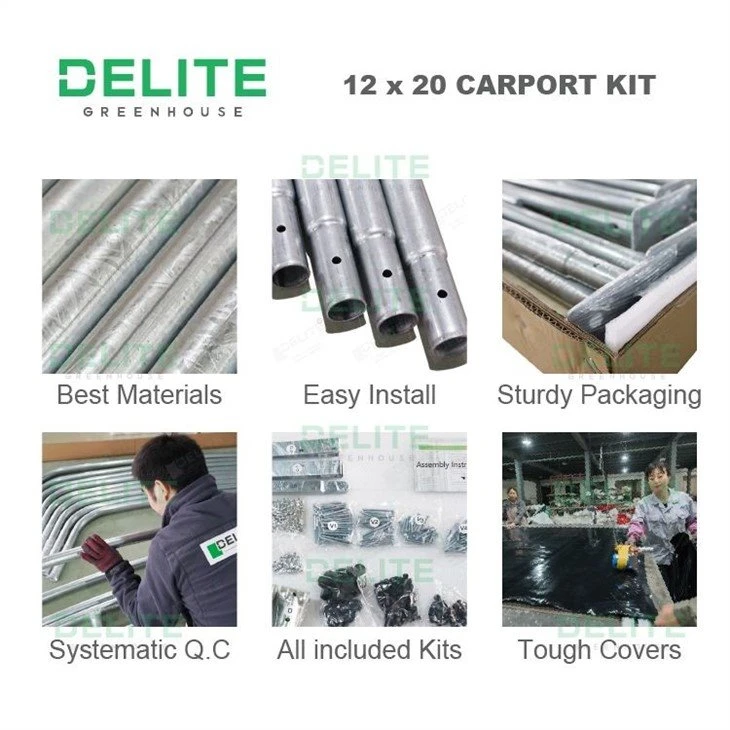 carport 12x20 components and accessories wholesale