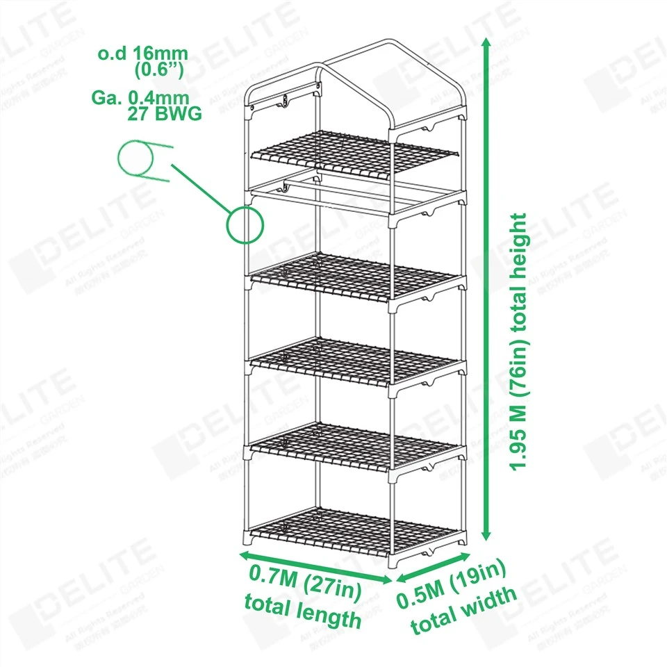5 Tier Greenhouse Tall Grow House 5 Tier Greenhouse Tall Grow House
