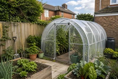 What size poly tunnel should I get for my garden?