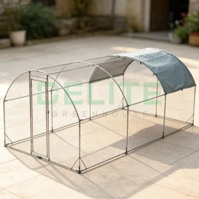 Hoop Chicken Coop